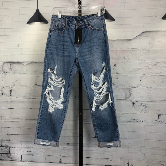 Fashion Nova Jax’s Jeans High Waisted  NWT 204 - Picture 5 of 8